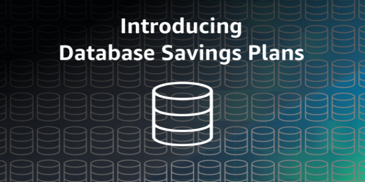 Database Savings Plans for AWS
